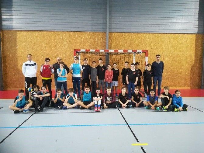 Handball adapté à l'ITEP Bourneville 1