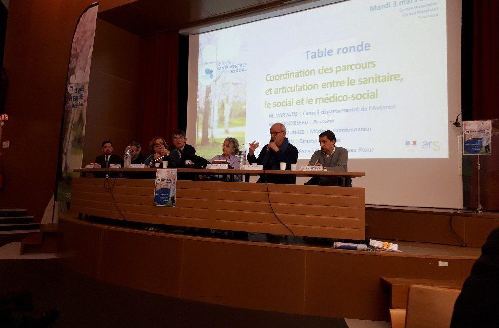 Table ronde Journée Santé Mentale en Occitanie, ARS Occitanie