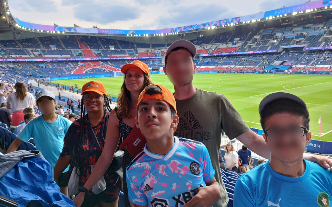 Une soirée inoubliable pour les enfants de l’IEM et du SESSAD La Cardabelle au Parc des Princes