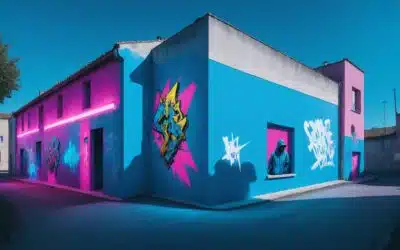 Fête du Hameau des Horizons : une soirée dynamique et colorée sous le signe du Street Art