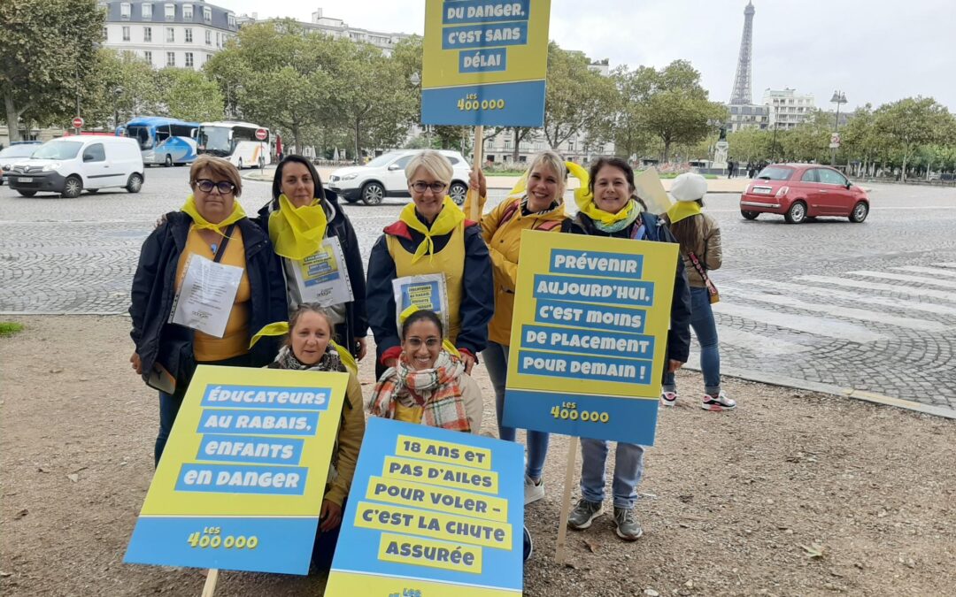 L’Adages SOAE se mobilise aux côtés des 400 000 pour la protection des enfants en danger